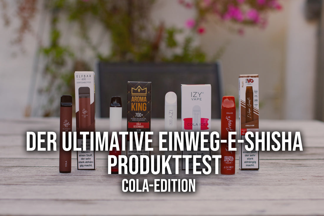 Der ultimative Einweg-E-Shisha-Produkttest der Tabakfamilie Zip GmbH Der ultimative Einweg-E-Shisha-Produkttest der Tabakfamilie Zip GmbH